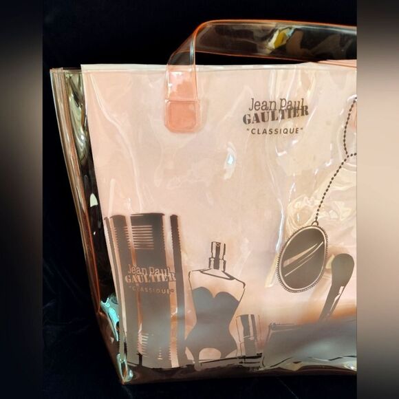 Jean Paul Gaultier Transparent Pink Tote Bag - Picture 4 of 12